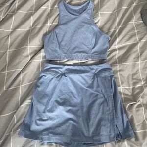 Outdoor voices limited edition light blue set